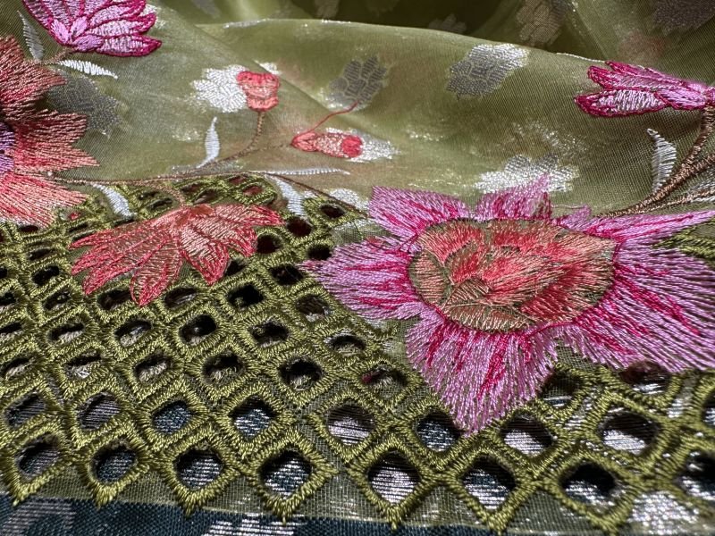 CUTWORK SAREE