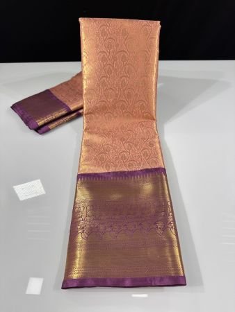 PEACH X PURPLE PREMIUM KANCHI