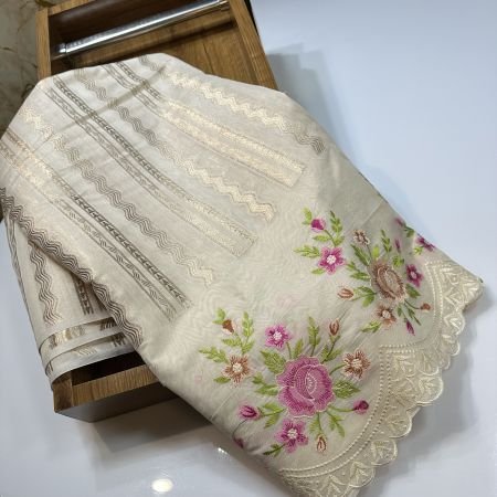 OFF WHITE FANCY SCALLOP